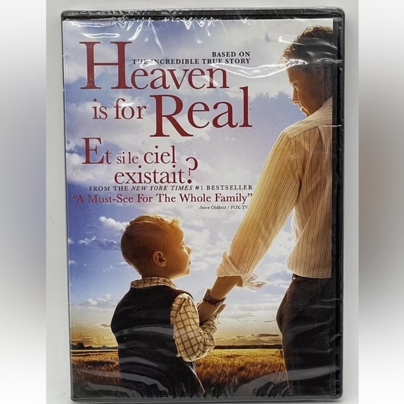 BNIB Factory Sealed “Heaven is For Real” Based On True Story DVD 2014 - Picture 1 of 1